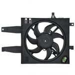 Eletroventilador Completo Fiat Palio Siena Strada Idea Palio Weekend Motores 1.8 8V e 1.4 8V Flex