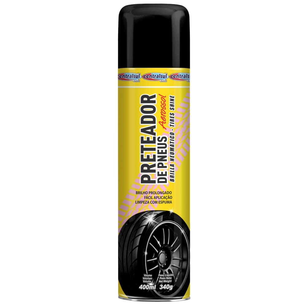 Spray Preteador de Pneus 400ml - CentralSul - Altese