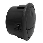 Difusor Saída de Ar Lateral na Cor Preto Fiat Uno e Fiorino 2010 até 2021 Original Fiat