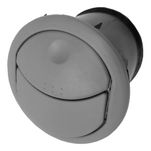 Difusor Saída de Ar Central na Cor Cinza Fiat Uno e Fiorino 2010 até 2021 Original Fiat