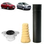 Kit do Amortecedor Traseiro para um Lado Ford Ka 2014 a 2022 e New Fiesta 2010 até 2022 Fabricante Mobensani