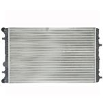 Radiador de Água Gol e Voyage G5 G6 2008 até 2016 Fox Polo Crossfox e Spacefox 2007 até 2014 Todos com Ar Condicionado