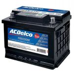 Bateria AC Delco 60 Amperes 12 Volts. Polo Positivo Lado Direito 24 Meses de Garantia