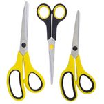 Kit Tesoura Uso Geral com 3 Peças