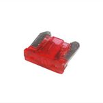 Fusivel Mini Lamina Perfil Baixo Vermelho 10A