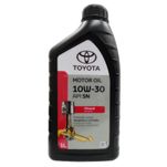 Óleo Lubrificante do Motor API SN 10W30 Mineral Original Toyota 1L