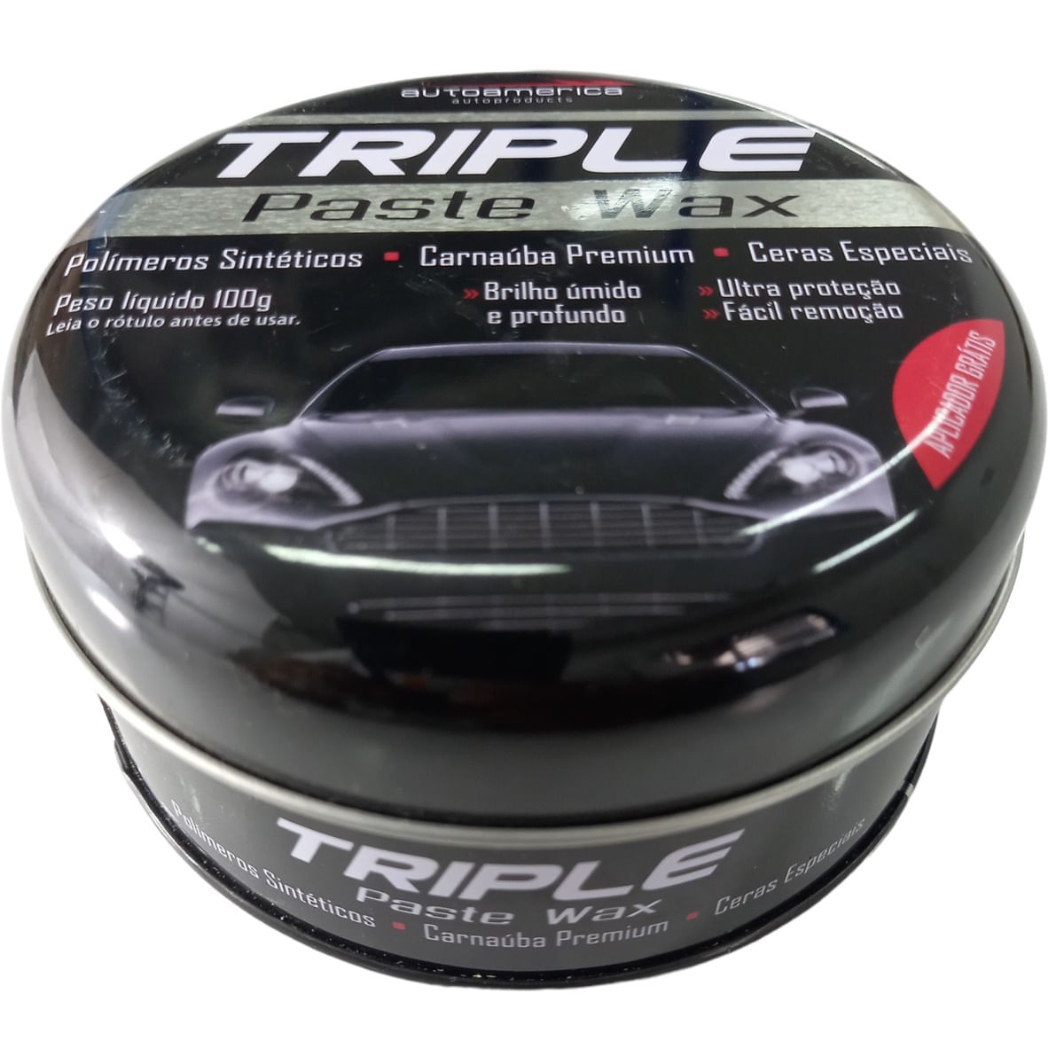 Cera 3 Em 1 Triple Paste Wax 100G Autoamerica - Altese