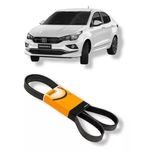 Correia Poly V do Alternador Com ar Contitech Argo, Cronos, Mobi, Nova Strada e Uno 1.0 e 1.3