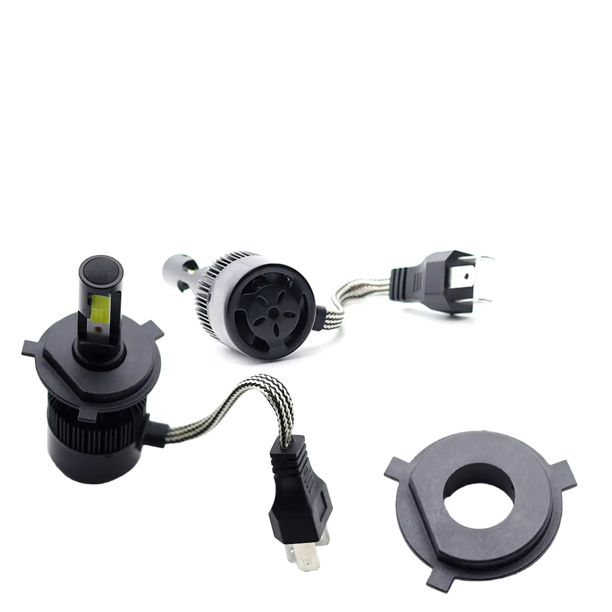 Kit Par de Lâmpadas Automotiva Super Led H4 8000K Limited Edition