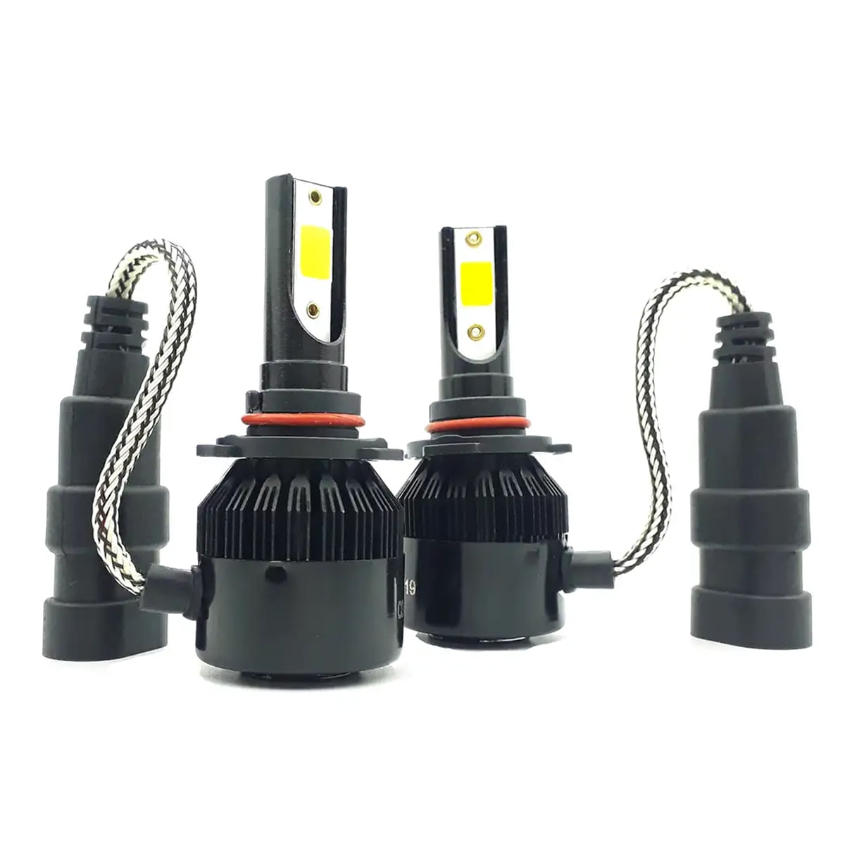 Kit Par de Lâmpadas Automotiva Super Led 9005/9006 HB3/HB4 6000K