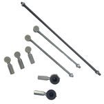 Kit Tirante do Câmbio Universal 1 Haste Longa/ 2 Hastes Curtas Veículos Peugeot e Citroen (Todos)