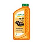Óleo Lubrificante do Motor Petrobas Lubrax Valora API SN 5w40 100% Sintético 1L