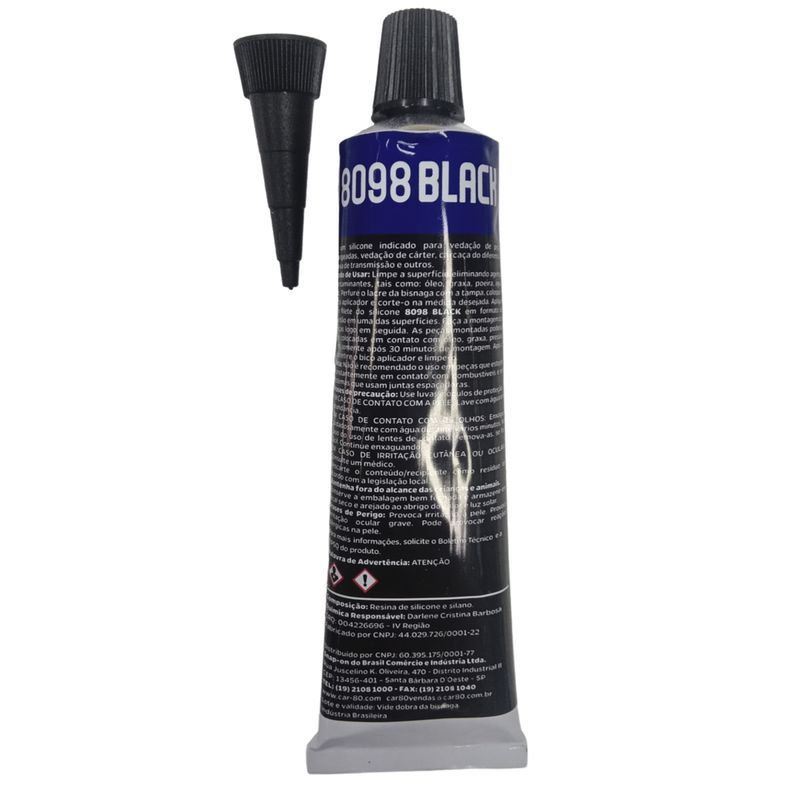 CAR8098BLACK-silicone-alta-temperatura-car80-black