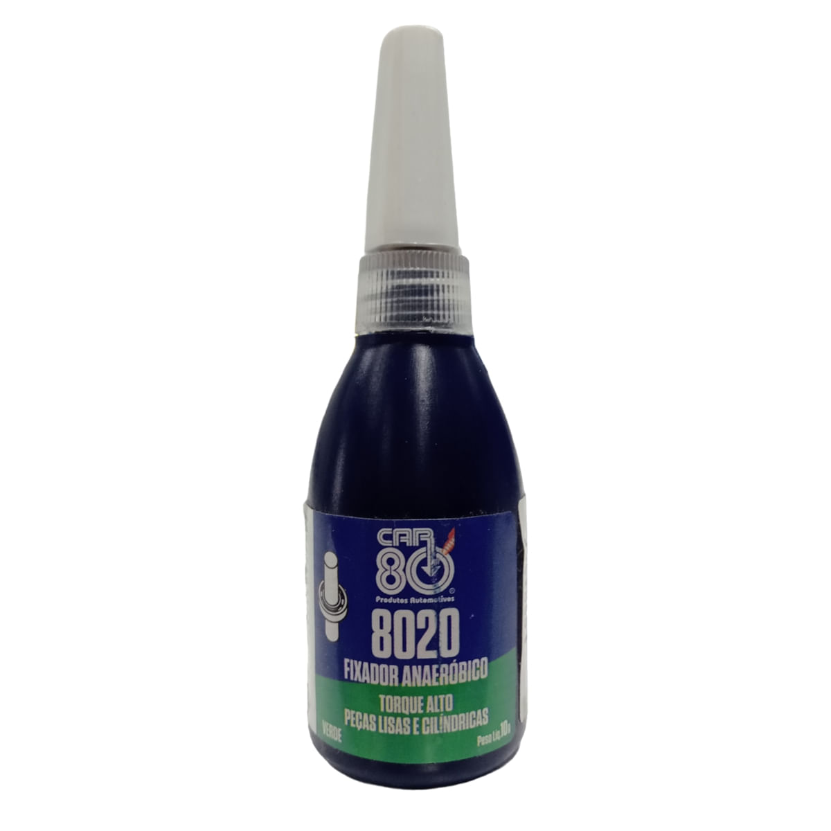 Fixador Anaeróbico 8020 Alto Torque Peças Lisas e Cilíndricas