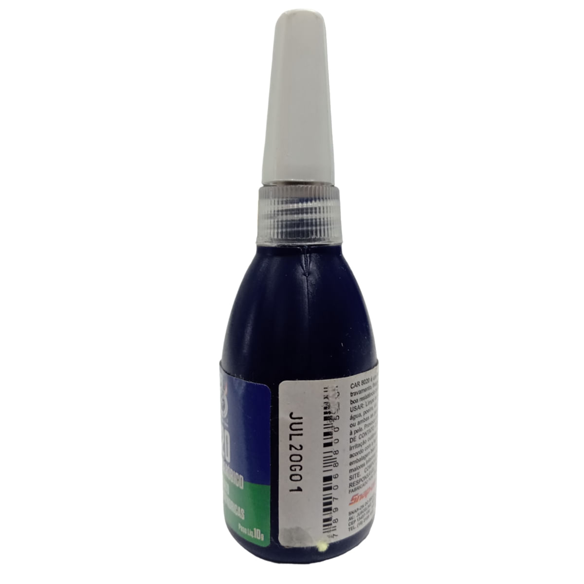 Fixador Anaeróbico 8020 Alto Torque Peças Lisas e Cilíndricas