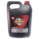 Óleo Lubrificante do Motor Havoline 20W50 API SL Mineral - 4L