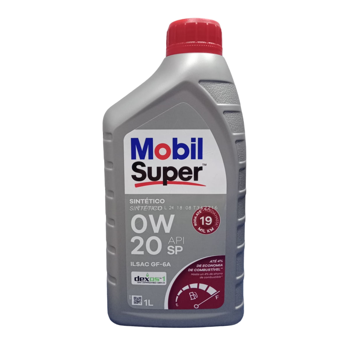 Óleo Lubrificante do Motor Mobil Super 0W20 API SP 100% Sintético