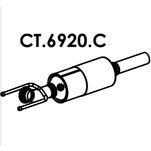Catalisador  Citroen C4 2010 Ate 2014