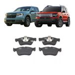 Jogo de Pastilhas do Freio Dianteiro Ford Bronco e Maverick 2021 em Diante