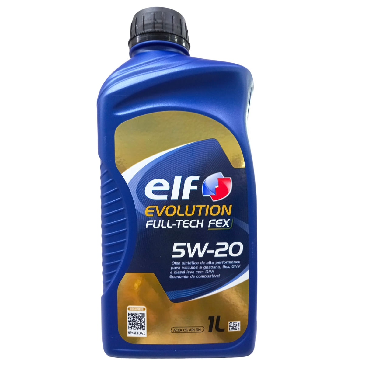 Óleo Lubrificante do Motor ELF Full-Tech FEX SN 5W20 100