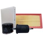 Kit de Filtros Wega Fiat Pulse 1.3 4c 16v Flex Fastback 1.3 4c 16v 2022 em diante
