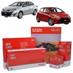Kit de Filtros Wega  Toyota Yaris 1.3 e 1.5 16v Flex 2018 Até 2024