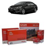 Kit de Filtros Wega  Toyota Corolla 2010 Até 2019