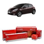 Kit de Filtros Wega  Citroen C3 e C4 Cactus Peugeot 208 e 2008