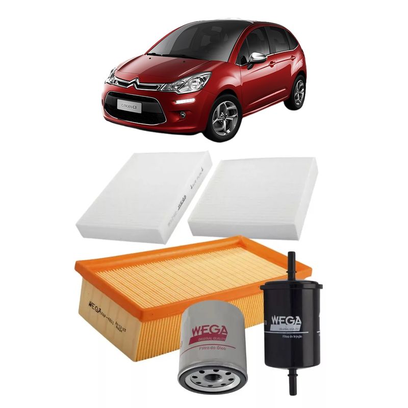 WKL100-KIT-FILTROS-WEGA-CITROEN-C3