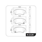 COQN2120-PASTILHA-FREIO-DIANTEIRO-HYUNDAI-HB20