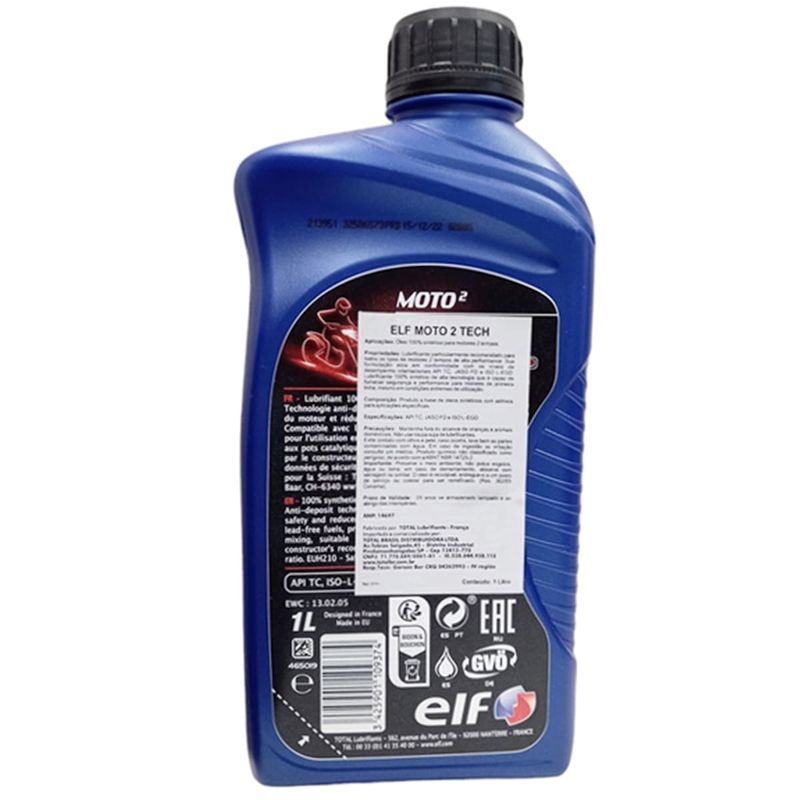 213951Oleo-Sintetico-Moto-2-Tech---2-tempos--elf---1l