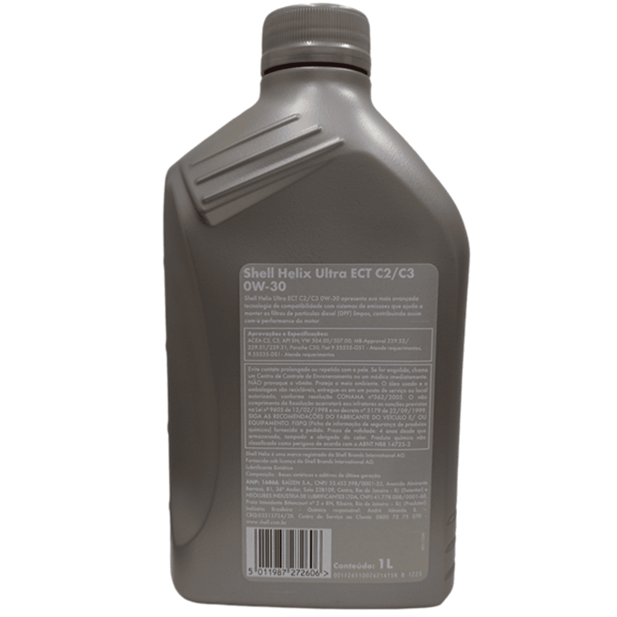 Óleo Lubrificante do Motor Shell Helix Ultra 0W30 ECT C2/C3 API SN