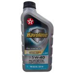 Óleo Lubrificante do Motor Texaco Havoline Ultra S Pro DS 5W40 API SN 100% Sintético Tecnologia Escudo Protetor - 1l