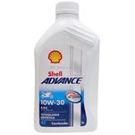 Óleo Motor Advance 4T AX6 10W30 SL MA2 1L - Shell