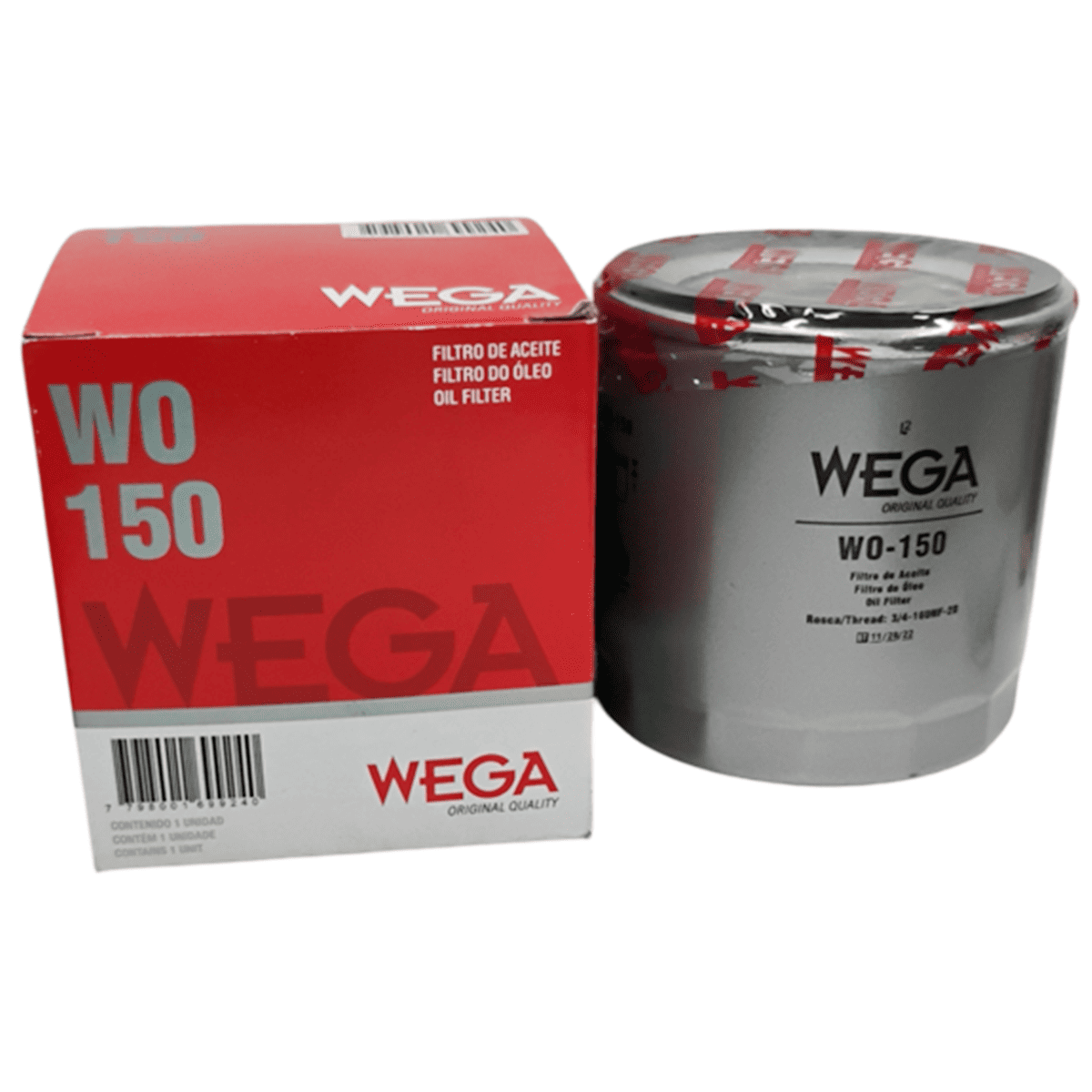 fuwafuwa③ Filtro de Óleo Wega Ford Ka Ecosport Fiesta Fusion - Altese