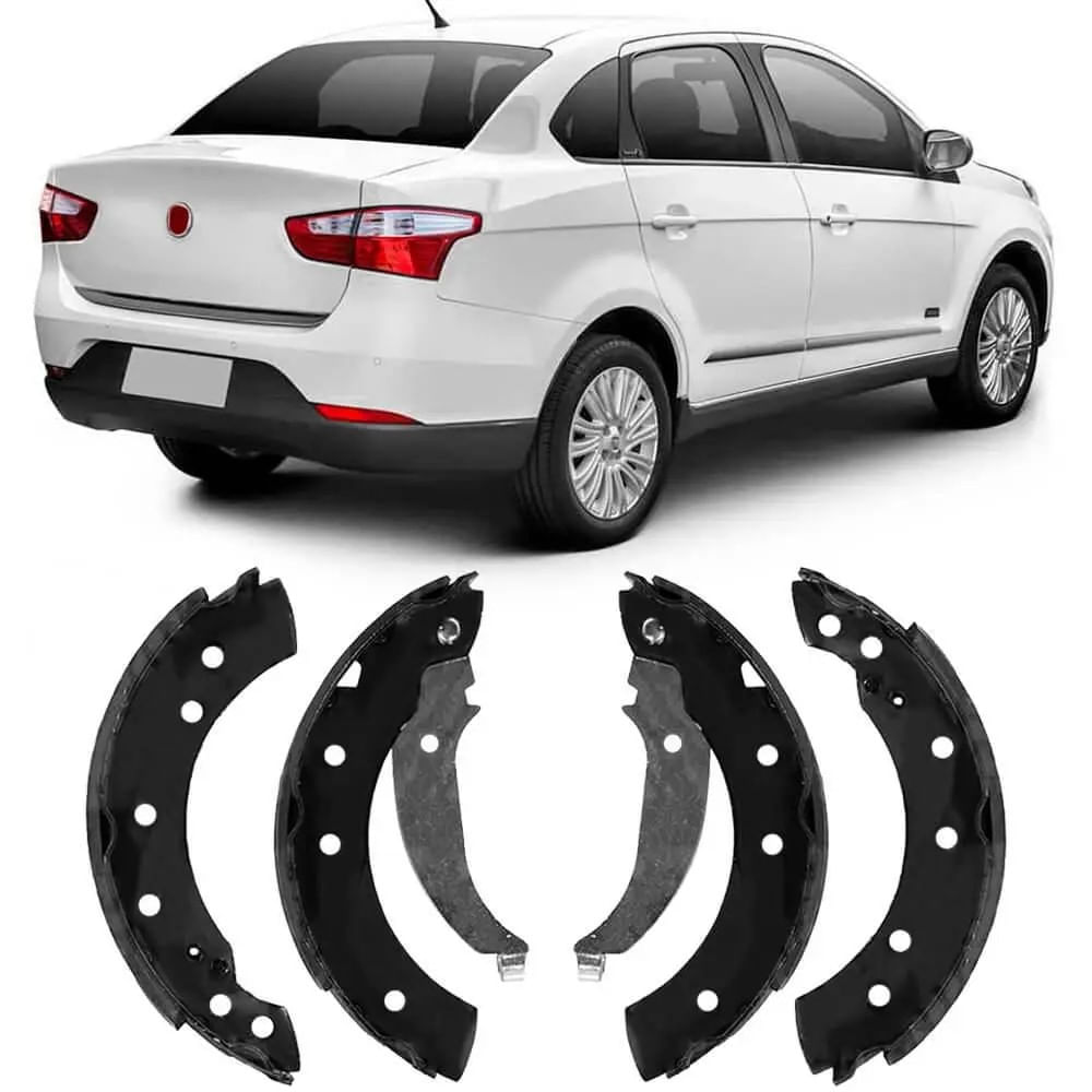 Sapata de Freio Traseira Argo Uno Cronos Punto Palio 2008 até 2024