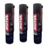 Kit 3 Óleo para Manutenção de Corrente Motul MC Care C2 Chain Lube Road 400ml