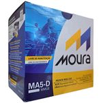 Bateria Moura Para Moto 12v 5ah CCA50A Lado Direito Positivo