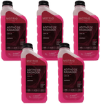 Kit 5 Litros Aditivo de Radiador Long Life Pronto para Uso MOTRIO Rosa