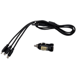 Cabo 10 em 1 Multi Carregador 12V Veicular - Luxcar