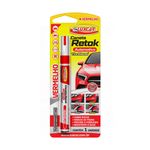 LUX5094--2-Caneta-Retok-Automotivo-Tira-Riscos-Vermelho---Luxcar