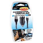 Carregadores Veiculares + Cabo de Dados - Luxcar