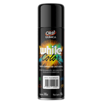 Tinta Spray Uso Geral White Color Preto Brilhante - 340ml