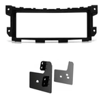 Moldura para Aparelho de Som 1 Din Preto Hyundai HB20 2012 em Diante