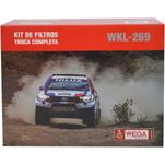 Kit de Filtros Wega  Renault Captur 2017 até 2021