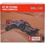 Kit de Filtros Wega Fiat Toro 2017 até 2020