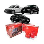 Kit de Filtros Wega  VW  Gol Saveiro Voyage 1.6 8v 2016 Até 2022
