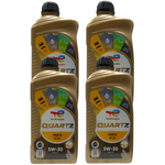 4X219554--1Kit-4-Litros-Oleo-Lubrificante-do-Motor-Total-Quartz-Ineo-ECS-5W30-SN