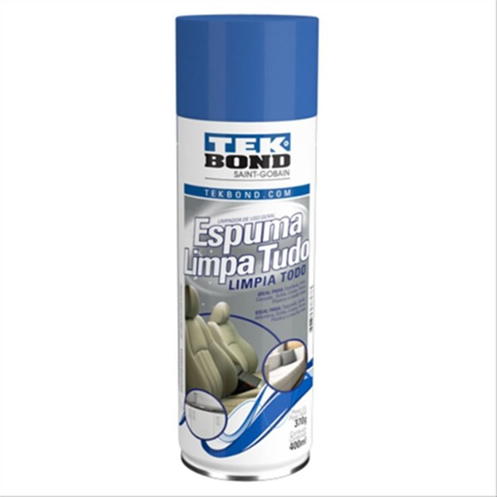 Espuma Limpa Tudo Tekbond LCC3673 Spray Limpeza a Seco 400 m - Altese