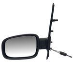 Retrovisor Externo com Controle Manual  Lado Esquerdo Uno 2011 até 2020